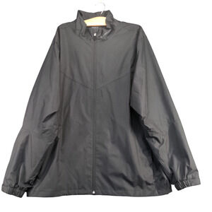 Nike Golf Men's Storm-Fit Windbreaker Jacket Black XXL Long Sleeve Polyester